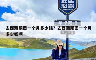 去西藏跟团一个月多少钱？去西藏跟团一个月多少钱啊