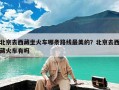 北京去西藏坐火车哪条路线最美的？北京去西藏火车有吗
