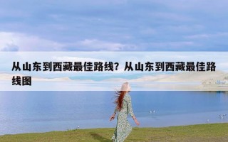 从山东到西藏最佳路线？从山东到西藏最佳路线图