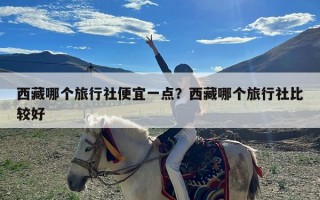 西藏哪个旅行社便宜一点？西藏哪个旅行社比较好