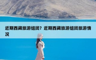 近期西藏旅游组团？近期西藏旅游组团旅游情况