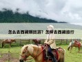 怎么去西藏跟团游？怎样去西藏旅行