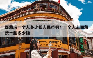 西藏玩一个人多少钱人民币啊？一个人去西藏玩一趟多少钱