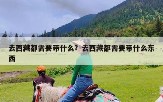 去西藏都需要带什么？去西藏都需要带什么东西