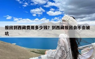 报团到西藏费用多少钱？到西藏报团会不会被坑