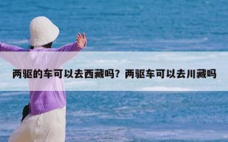 两驱的车可以去西藏吗？两驱车可以去川藏吗