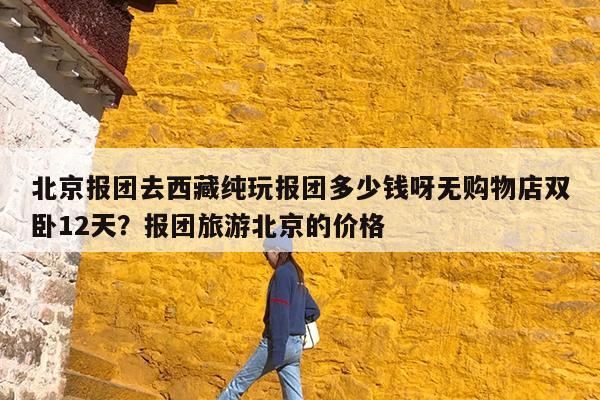 北京报团去西藏纯玩报团多少钱呀无购物店双卧12天?报团旅游北京的价格